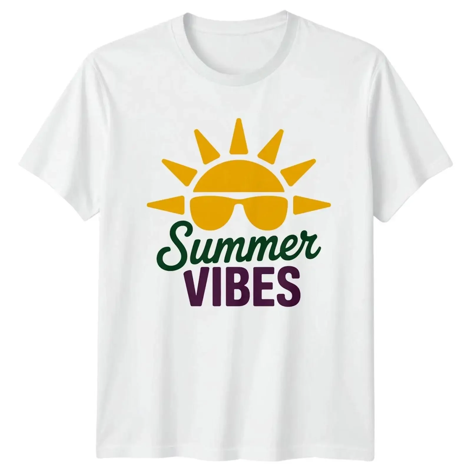 Camiseta Summer Vibes Strandleben Sommer Sonnenschein Urlaub, regalo para ella y él, ropa informal vintage lavada de diseñador