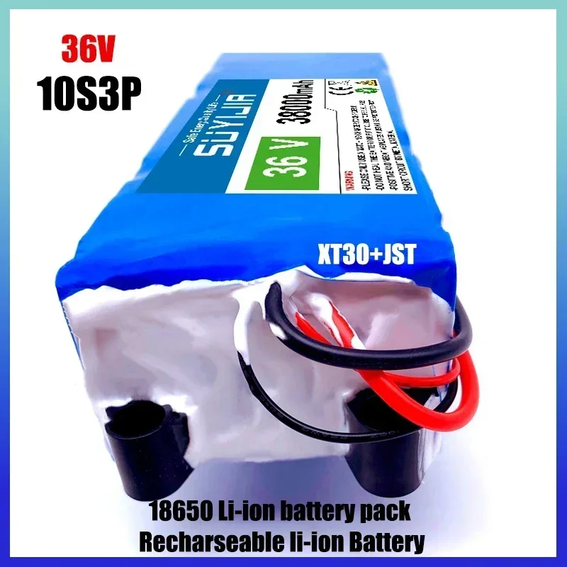 M365 36V 38000mAh 10S3P Electric Scooter Model 18650 Electric Bike Battery Hoverboard Built-in BMS Battery