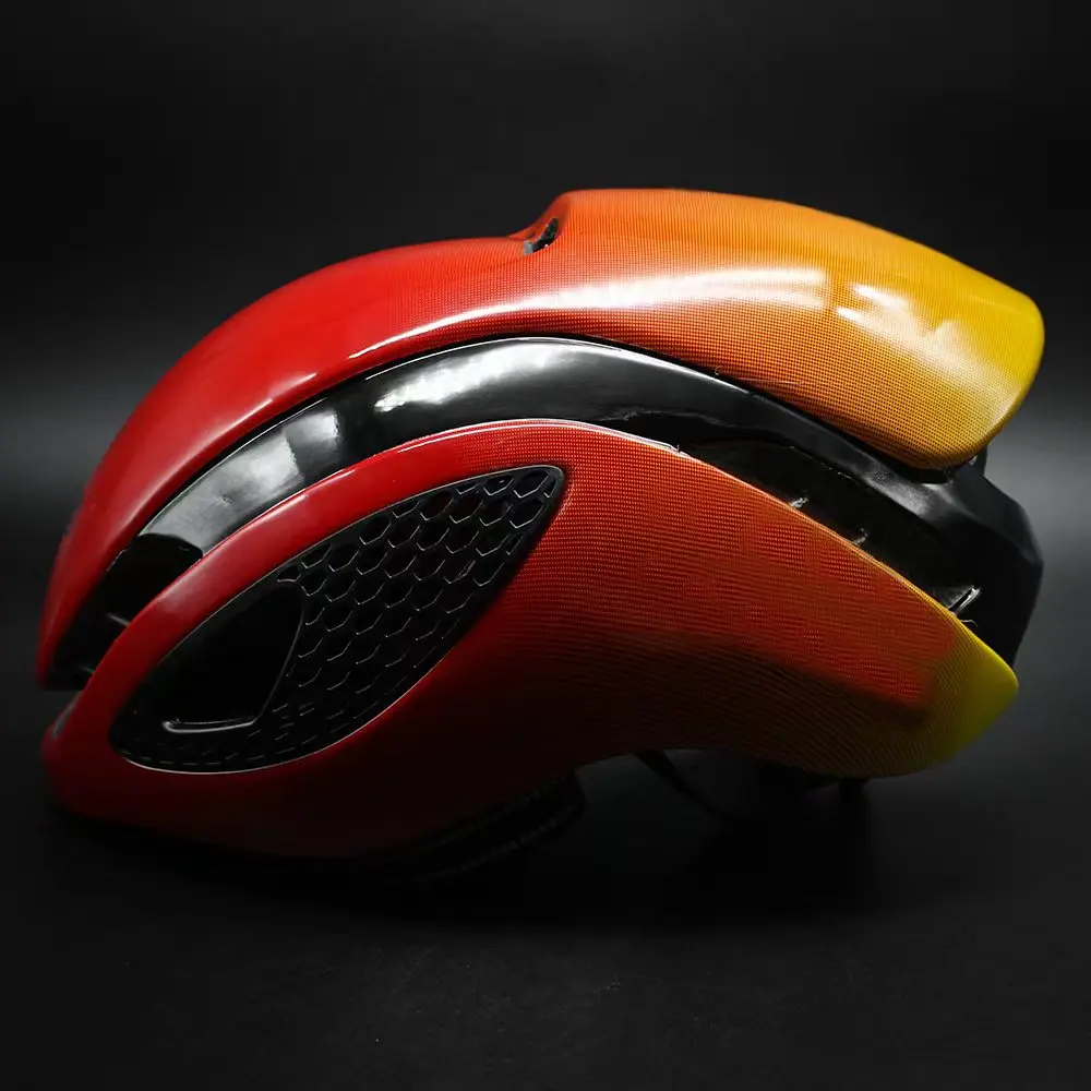 Aerodynamic Road Cycling Helmet Lightweight Ventilated Racing Safety Helmet for Adult Men Women Competitive Road Bike Riding