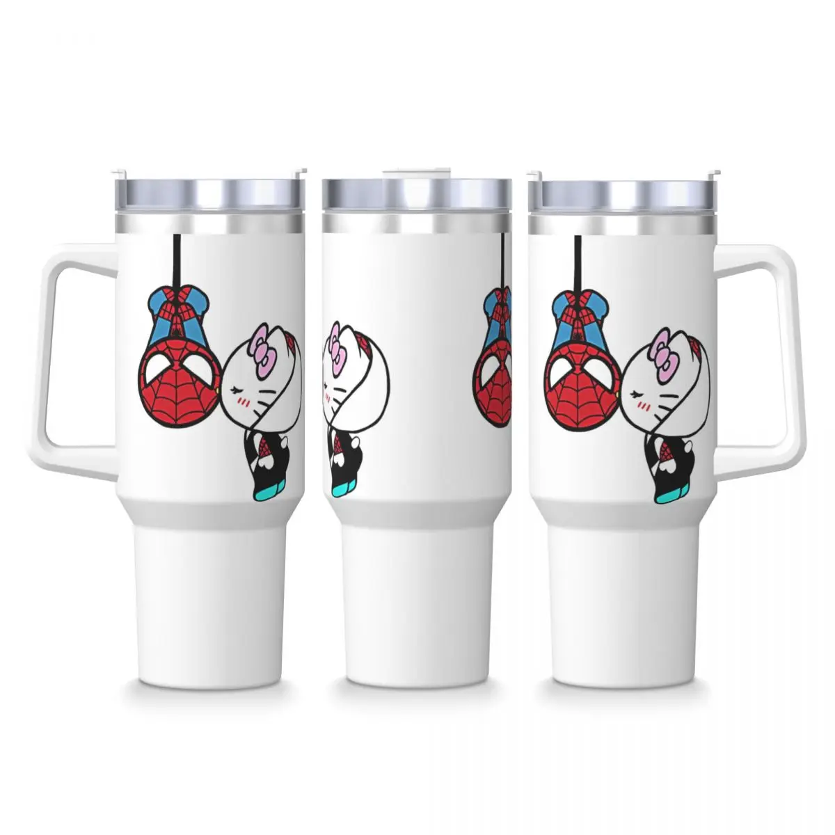 Stainless Steel Tumbler Spider-Man Coffee Mug Japanese Sanrio Hello Kitty Keep Heat Cold and Hot Mugs Cup Travel Water Bottle