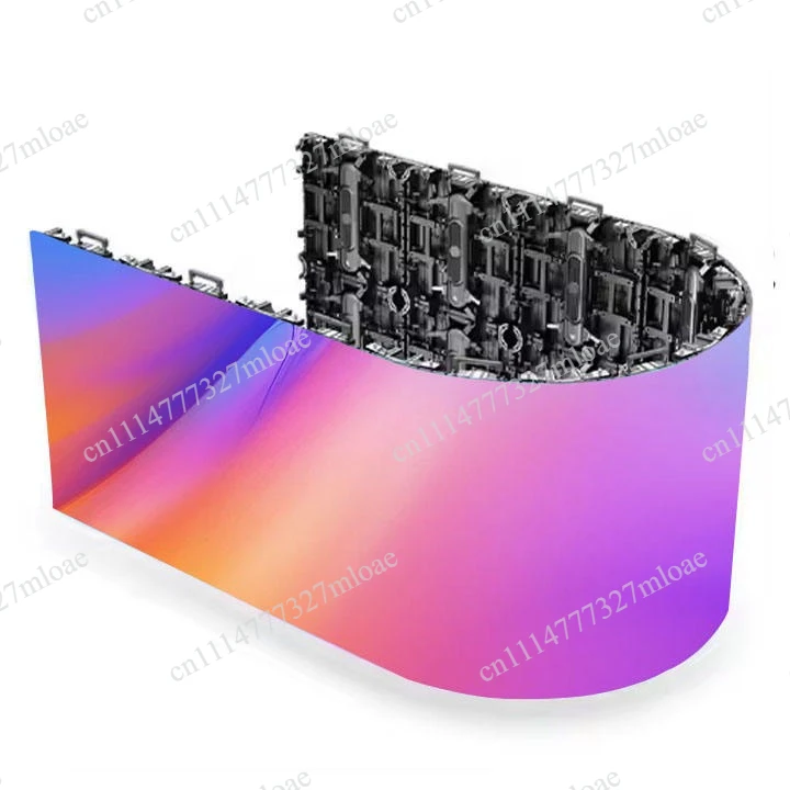 Suitable for indoor and outdoor advertising applications, flexible LED display P2.5mm waterproof LED display video wall