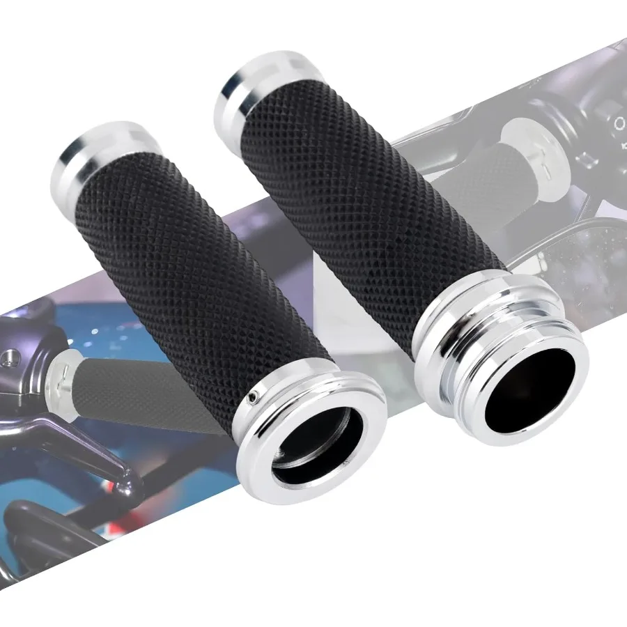 

Motorcycle Electronic Throttle Handlebar Grips for 1 25mm Handle Bars Universal Fit for Harley Touring Dyna Softail Sportster X