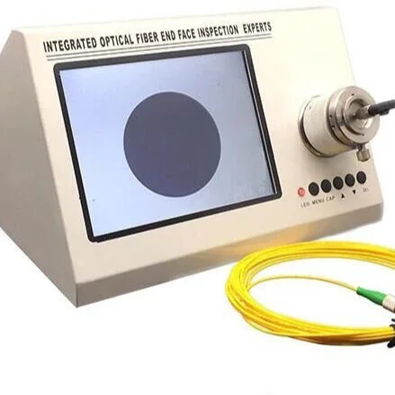 high quality face end inspecter tester optical fiber optic Inspection Microscope