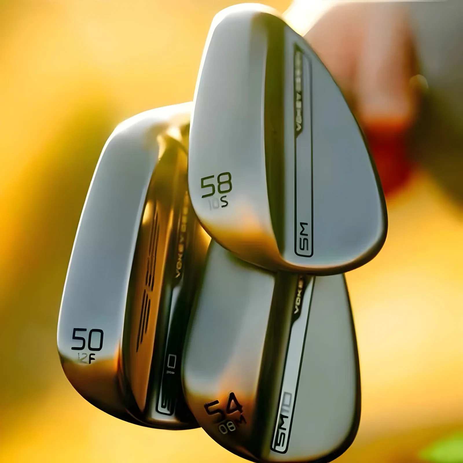 

2025 New Golf Wedges SM10 WEDGES with Steel Shaft Black Silver Gray 50 52 54 56 58 60 Degree