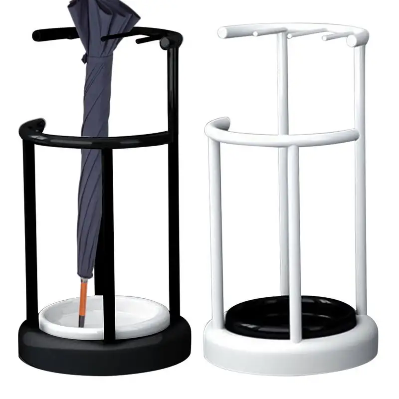 Umbrella Rack Straight Umbrella Holder Large Capacity Umbrella Stand For Entrance Use Space Saving Umbrella Rustproof Baskets