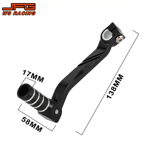 Imagen 2 del producto Palanca de cambio de marchas de aluminio plegable CNC para motocicleta, Pedal de cambio para Honda CRF250F CRF 250F 2019-2025, accesorios para motocicleta