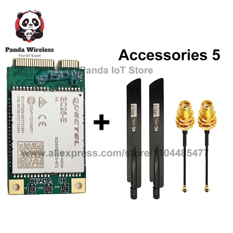 Quectel EC25 Series EC25-E/EC25-EU/EC25-A/EC25-AF/EC25-AFXD/EC25-AUX/EC25-EC/EC25-G/EC25-AFX/EC25-EUX  LTE Mini PCIE with kits
