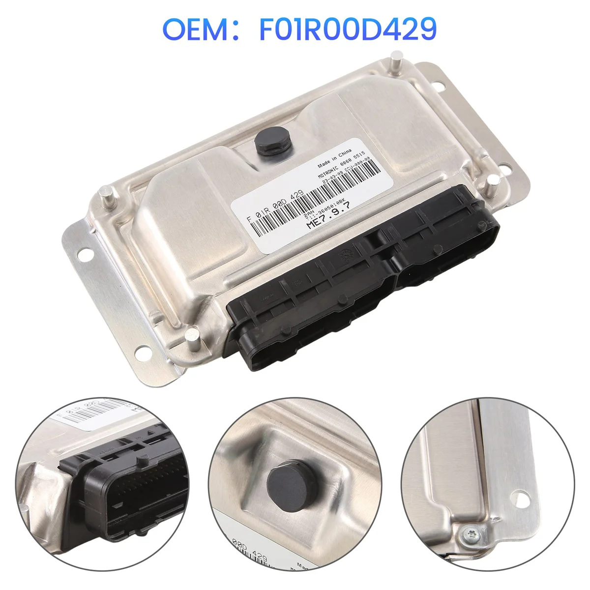 F01R00D429 ECU Car Engine Computer Board Electronic Control Unit for Chery ME7.9.7