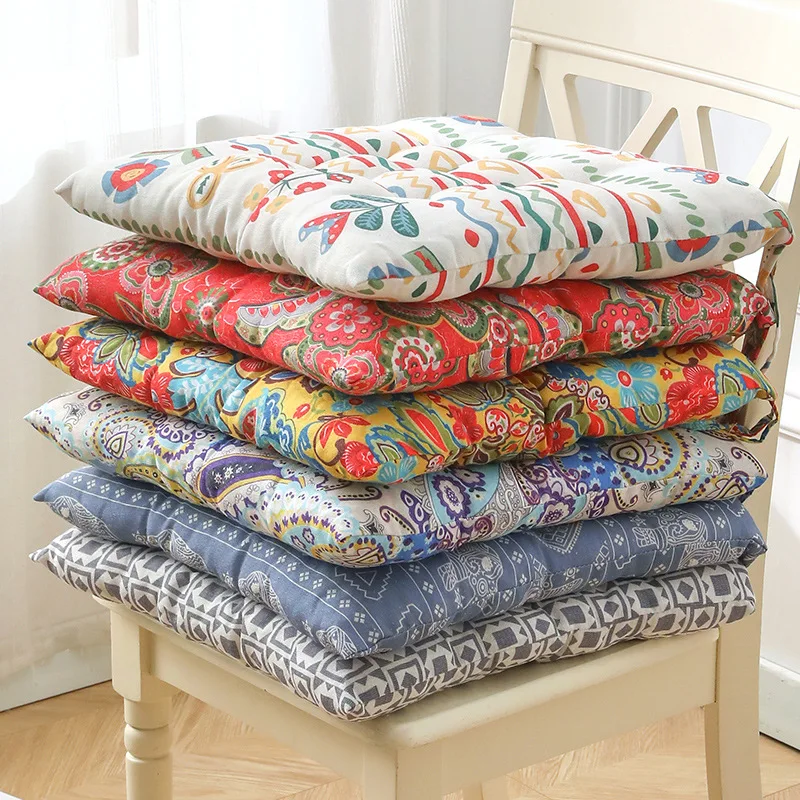1PC Seat Cushion Office Thickened Chair Car Practice Soft Cushion Butt Cushion Stool on The Ground Dining Chair