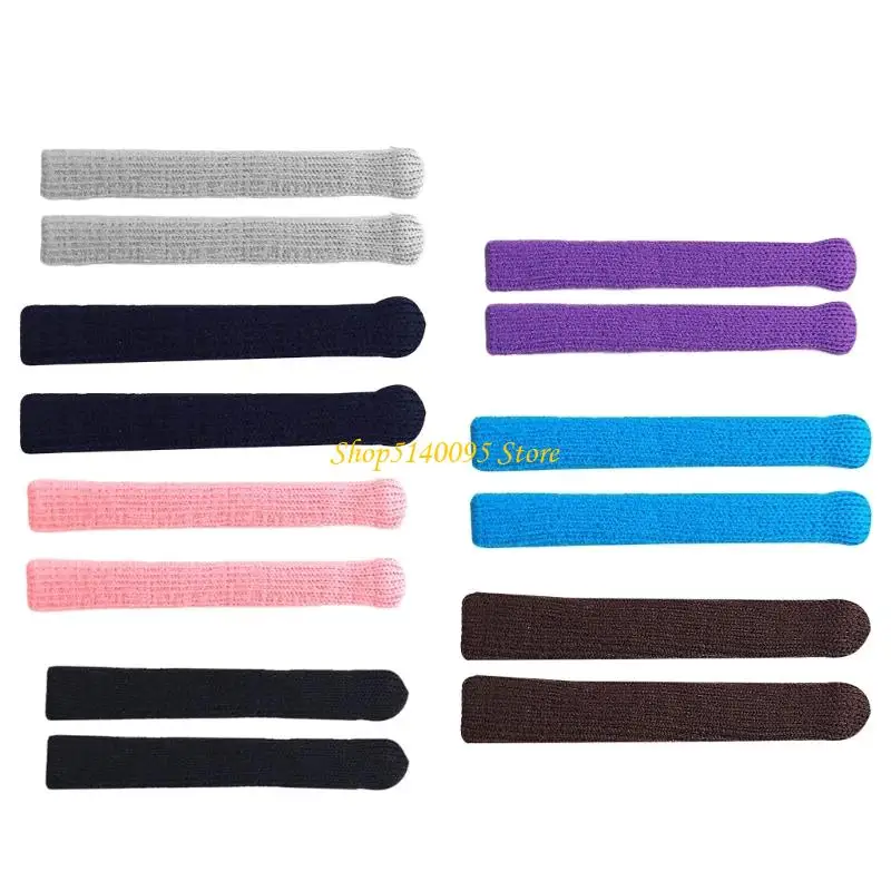 

DXAE 10 пар вязаных рукавов для очков, ножек, амбушюр для очков по рецепту, солнцезащитных очков и различных оправ