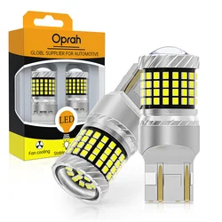 Oprah 2pcs 12V 24V LED Light 1156 P21W PY21W 1157 P21/5W T20 7440 7443 W21/5W Canbus For Car Truck Turn Signal Lamp Reverse Bulb