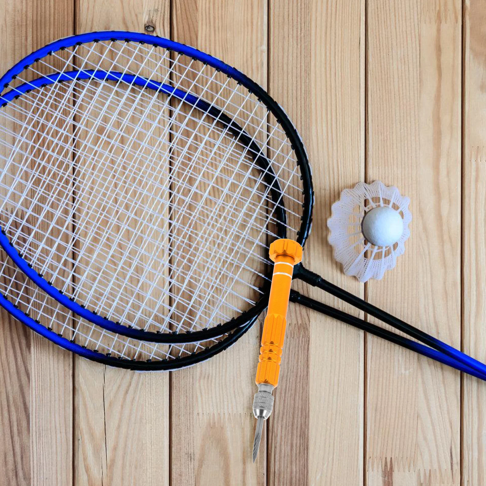 

Wire Guard Tools for Badminton Racket Single Golden Training Nail Machine Tool Racket Supplies Tennis Fixing Setter