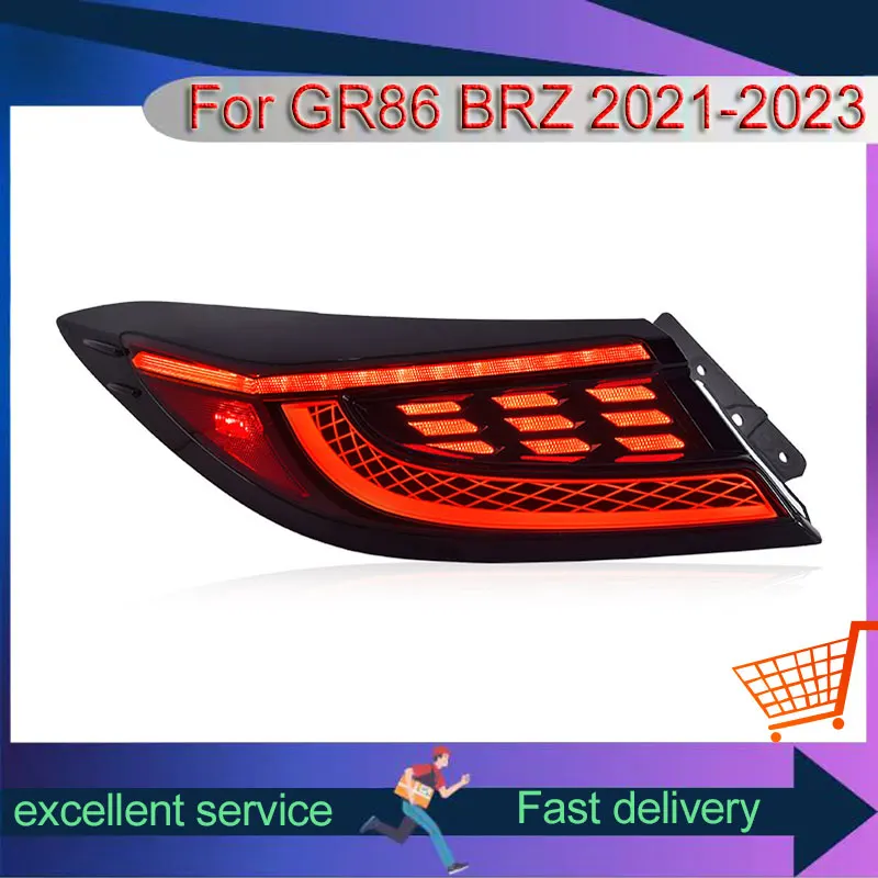 

Car Stuff Styling For Toyota GR86 BRZ 2021-2023 Rear Lamp DRL Taillight Turn Signal Highlight LED Bulbs Reverse Auto Accessories