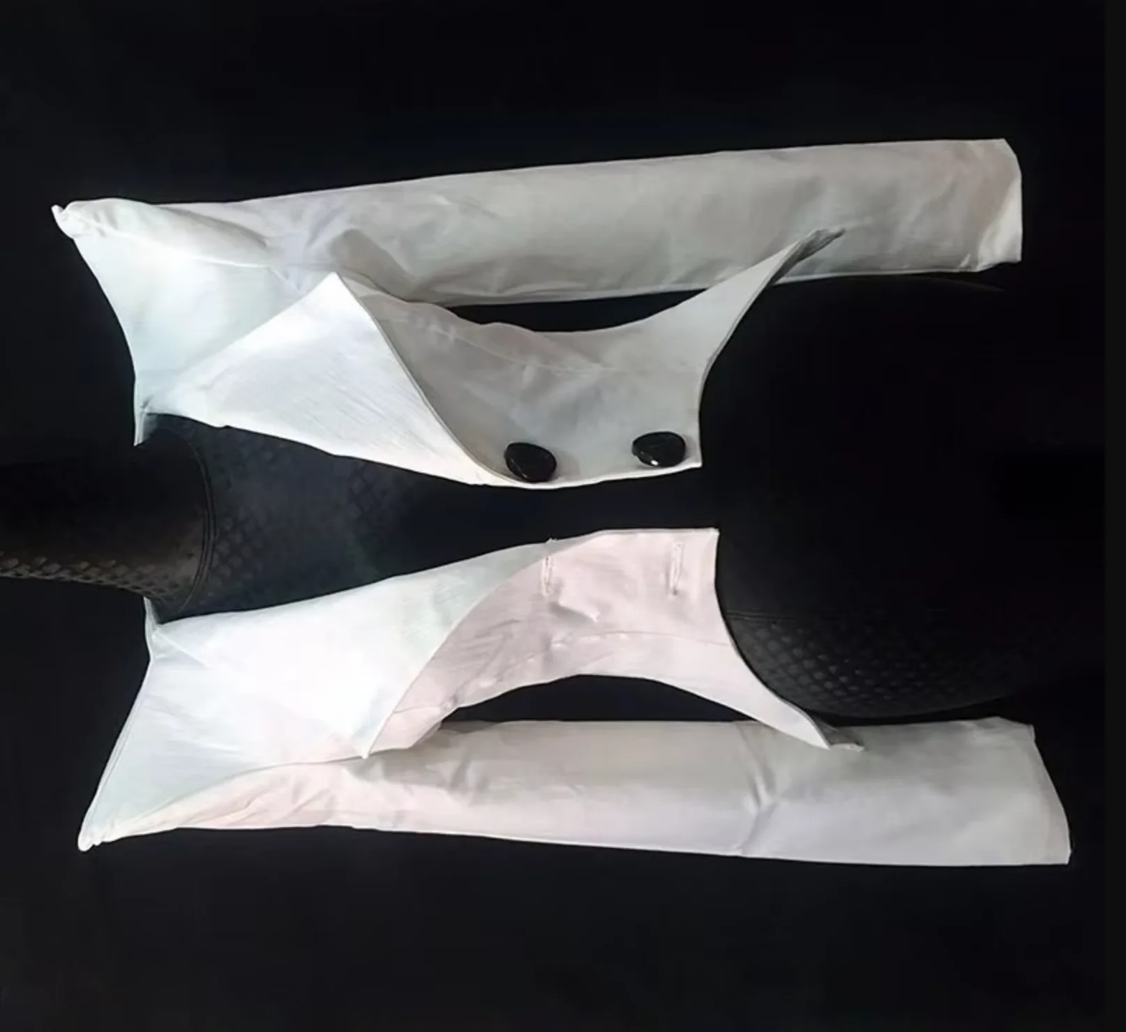 

DS Костюм для выступлений, одежда для джазовых танцев, белая короткая куртка, куртка для певицы, диджея, сценического шоу