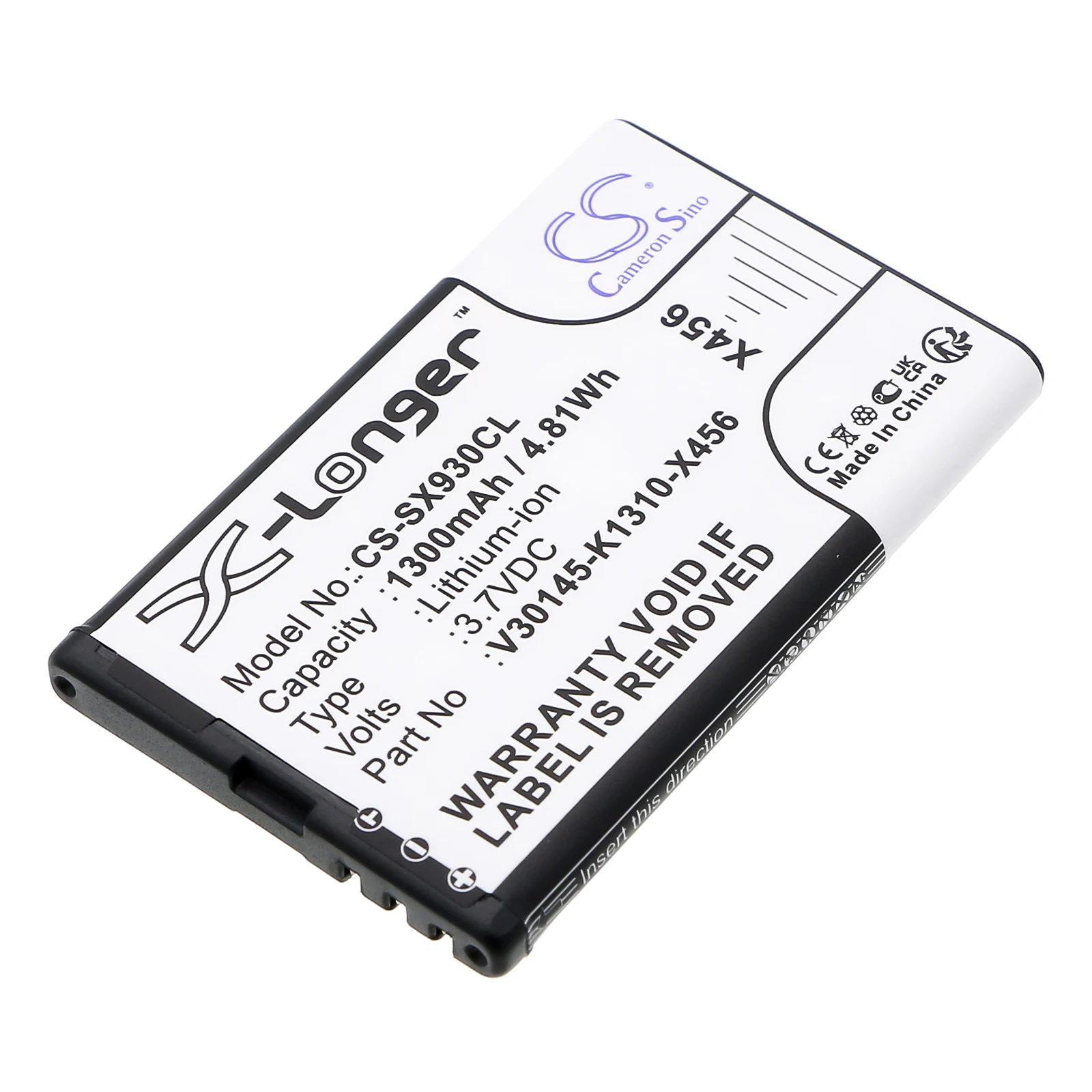 CS Cameron Sino Kerui Nueva batería de repuesto de 1300 mAh / 4,81 Wh para Gigaset SL930, Gigaset SL930A, Gigaset SL930h