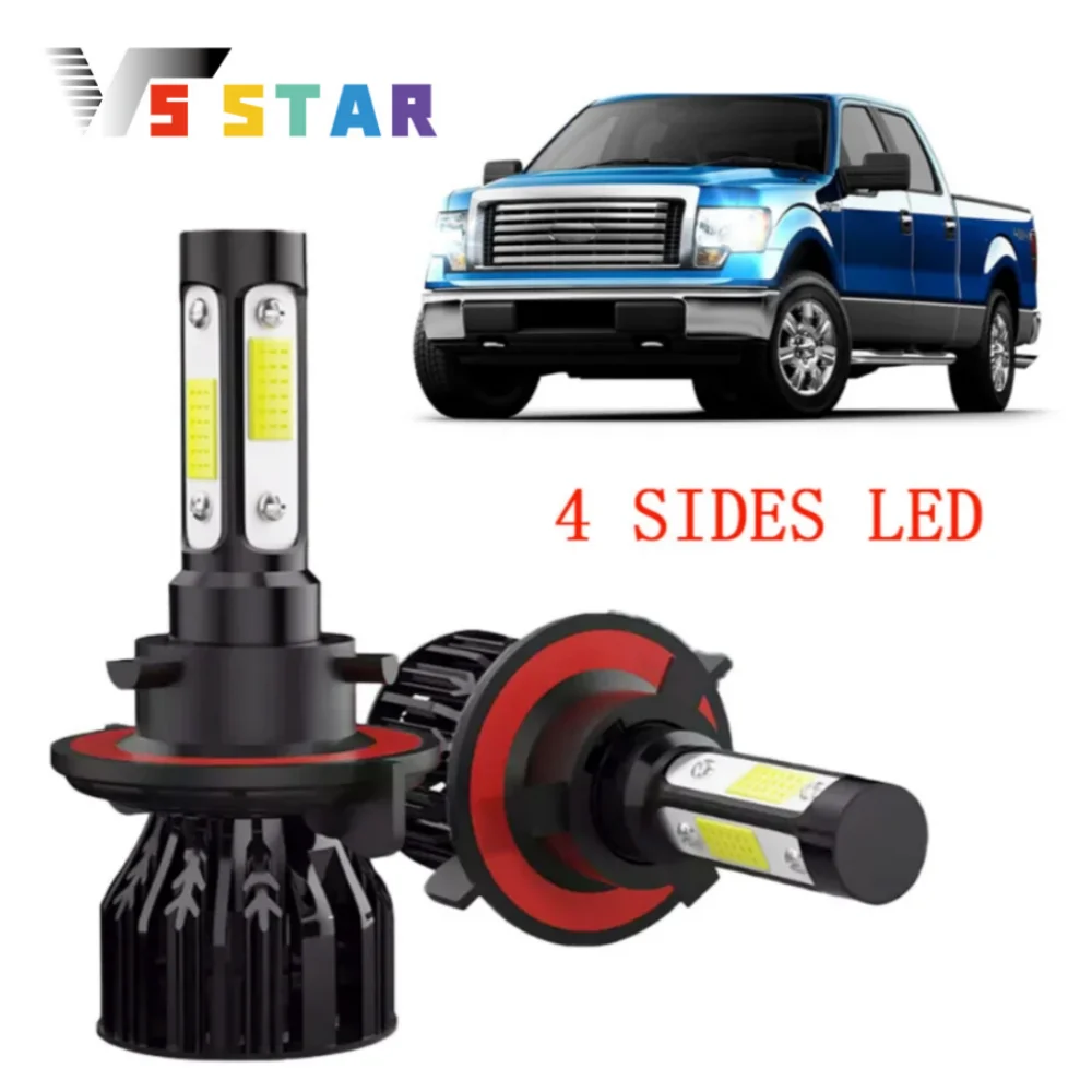 2Pcs 4 Sides H13 90…