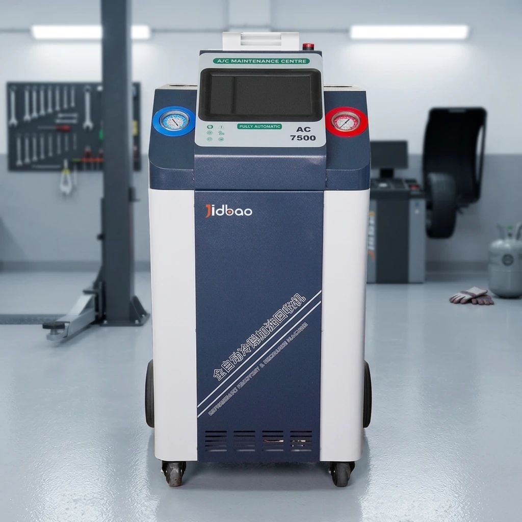 New Arrival Fully Automatic Air Condition Refrigerant Filling And Recovery Machine R134A Or R1234YF For Car Maintenance