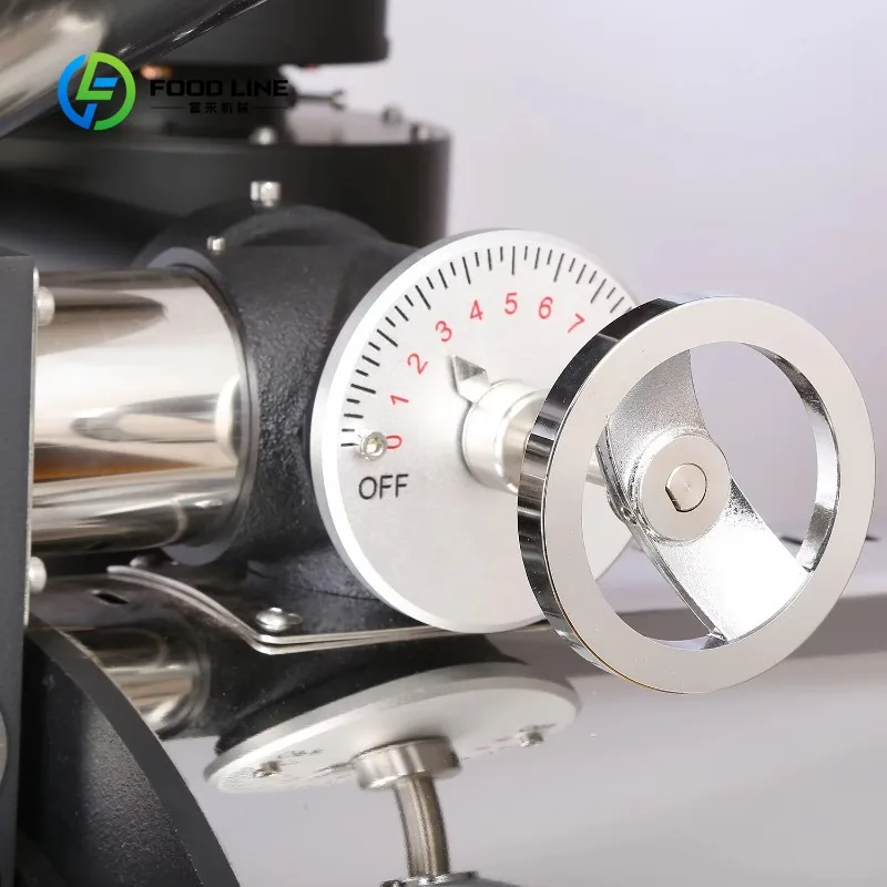 Electric Coffee Roaster 1kg 3kg 5kg Mini Sample Roaster Home Commercial Dual Purpose FL Customized Wholesale view 6