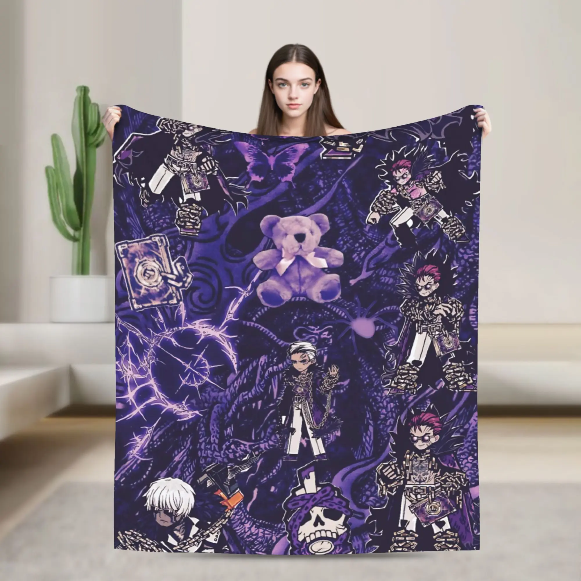 Limbus Company Games Blanket Super Soft Cozy  Throw Blankets for Couch 50x60 Inch Multi-size Quilt