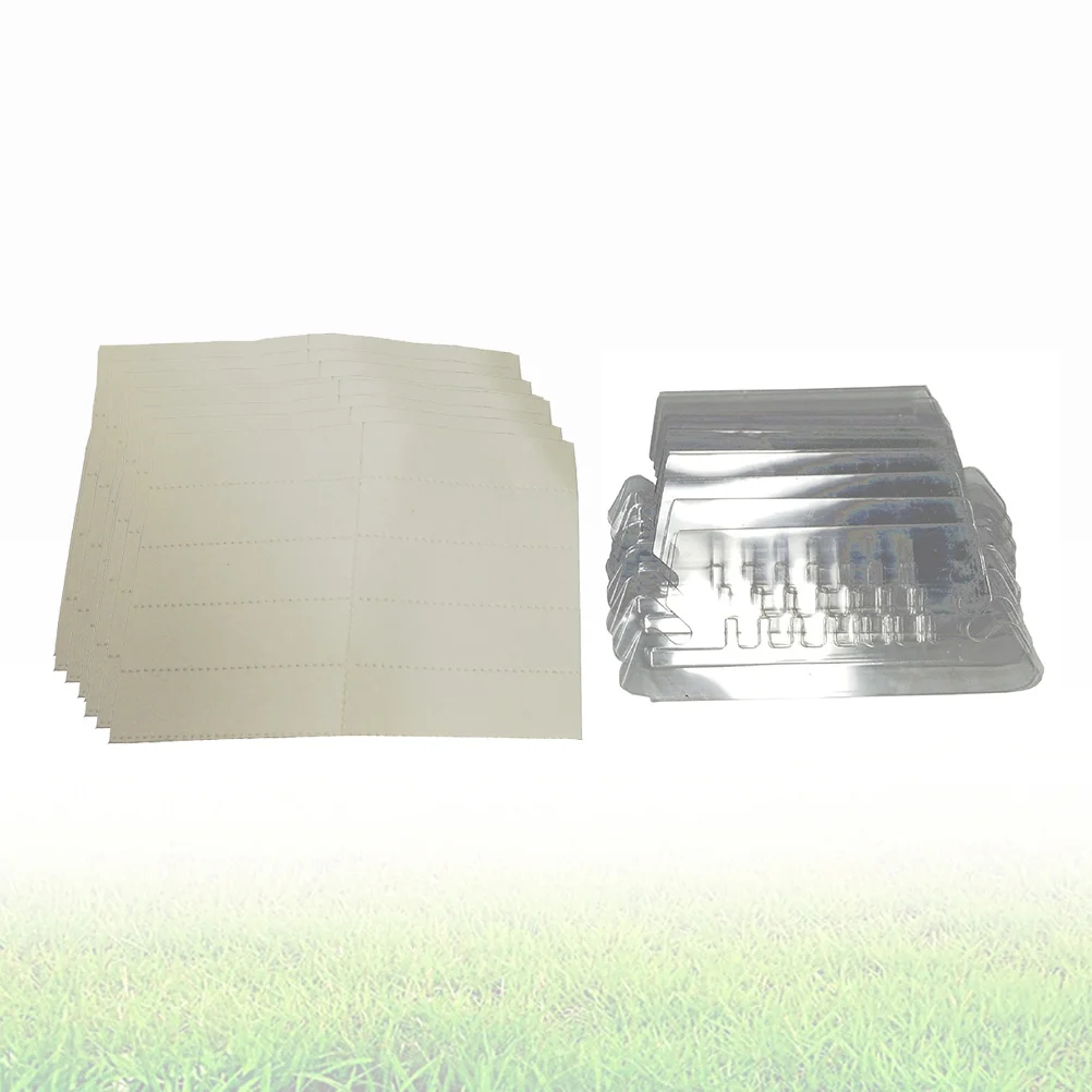 200 قطعة من البلاستيك، مجلد ملفات معلق، لون مشرق للمكتب والمنزل، منظم مستندات مفتوح واسع، مستلزمات التخزين #1