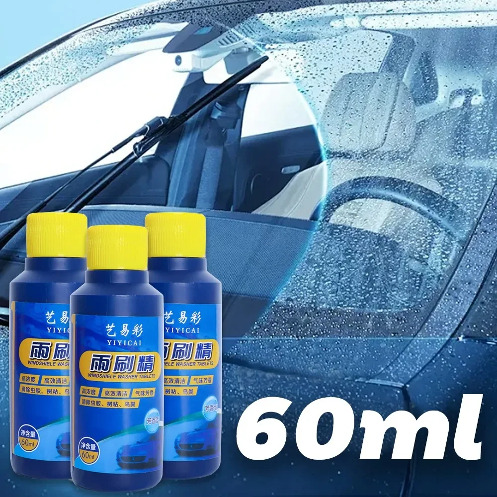 

Concentrated Car Glass Water Auto Windshield Crystal Plating Cleaner Insect Glue Stains Removal Wiper Strip Maintenance Liquid