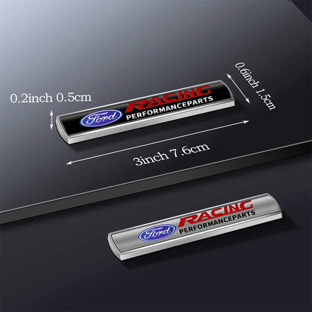 Car Body Trunk Sticker Badge Decoration Auto Styling Accessories For Ford Focus Mk2 MK3 MK7 MK4 Fiesta Ranger Mustang STLine GTD - view 4