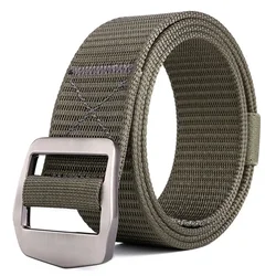 Tactical Hunting Youth Nylon Belt Fashion Casual Luxury Design Canvas Girdle Outdoor Sports Jeans Accessories Men's Waistband