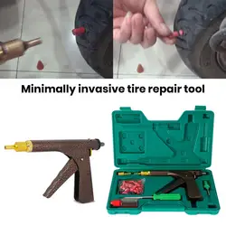 Minimally Invasive Tire Repair Tools Set Repair Kit With RapidPlug 2.0 Mushroom Plugs For Cars Solution For Tubeless Tires