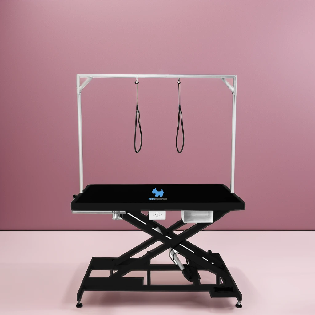 

GROOMING Adjustable Pet Grooming Black White Dog Customizable Standard PP Scissors Cleaning