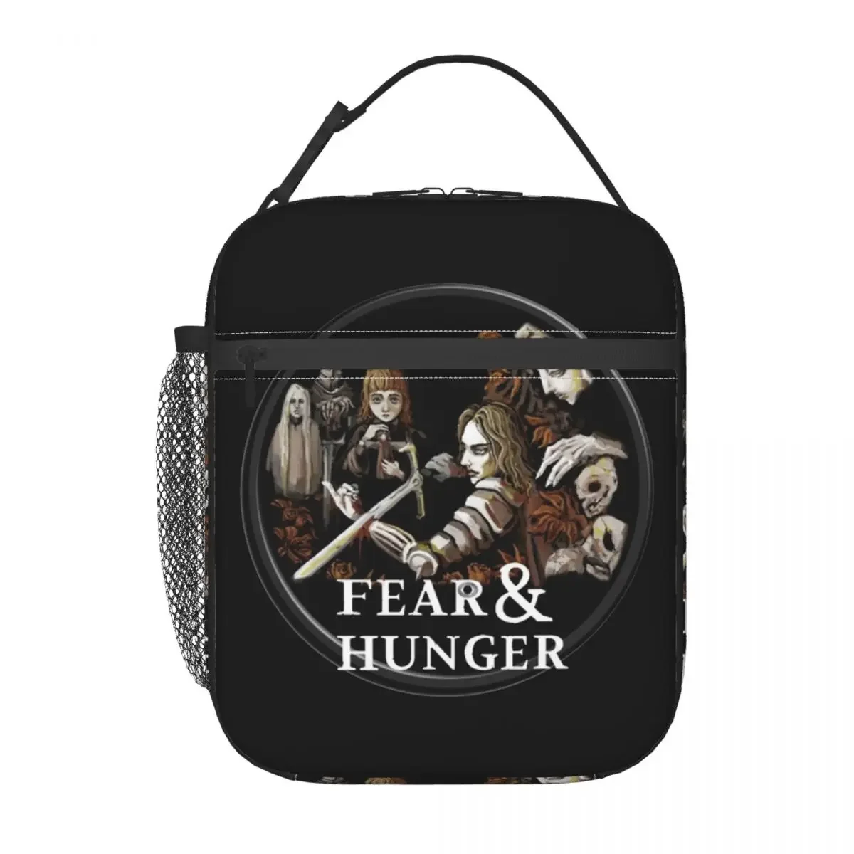 Fear And Hunger Indie Game Icon Insulated Lunch Bags Thermal Lunch Container Leakproof Lunch Box Tote Food Storage Bags Office