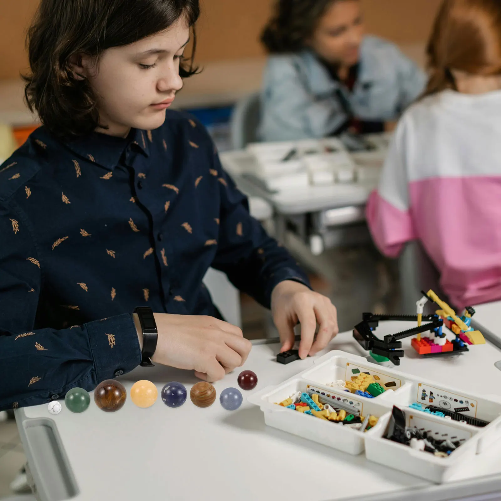 Figurki planet modelu galaktyki Zabawki kosmiczne Ozdoby Astronomia dla dzieci do użytku w pomieszczeniach