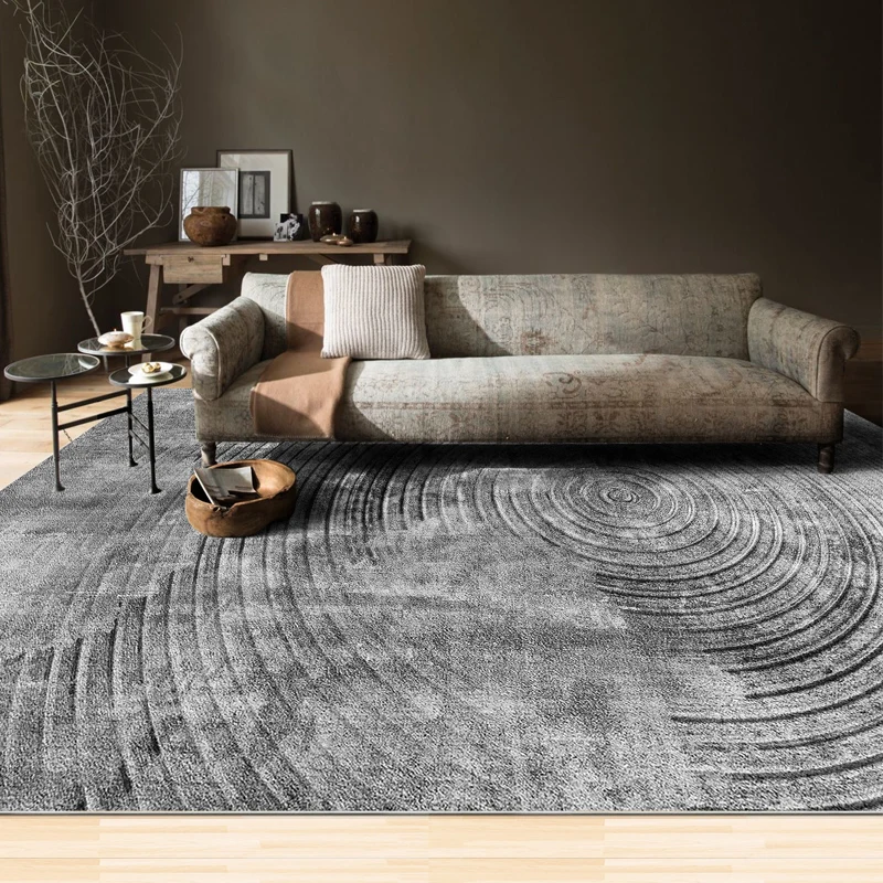 Minimalism Solid Color Bedroom Decor Carpet Luxury Large Area Carpets for Living Room Non-slip Washable Floor Mat Lounge Rug