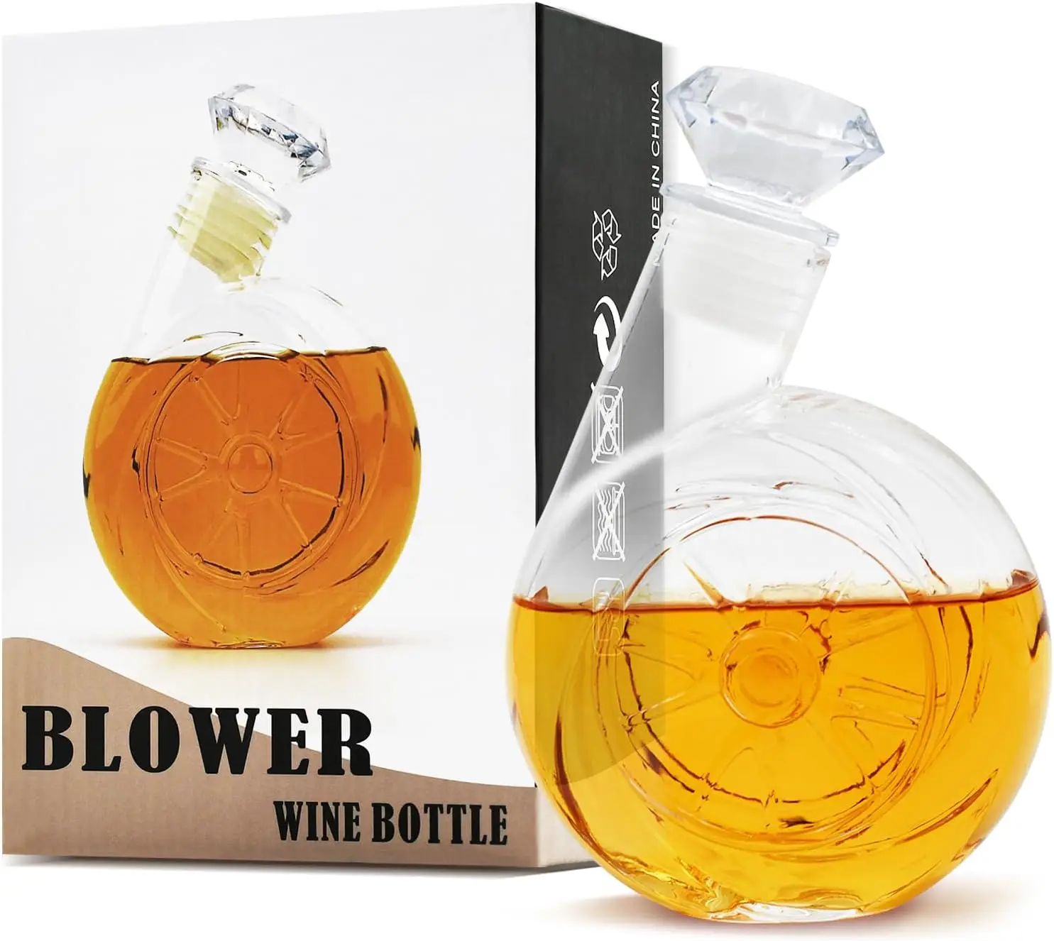 

Графин для виски, мужской шейкер для виски, шейкер для вина, уникальный подарок для мужа, босса, парня, память, виски Bourbon