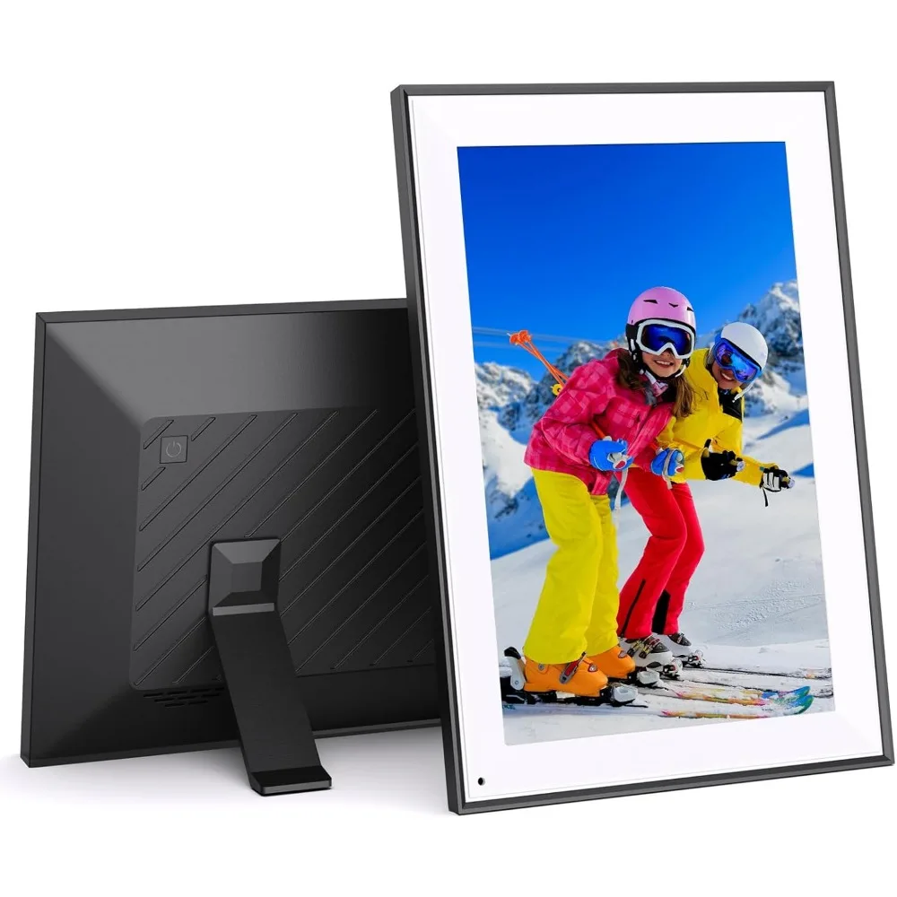 Digital Photo Frame - Large Digital Photo Frame - Touch Screen, Light Sensor, Large Memory Wireless Sharing Home Decor