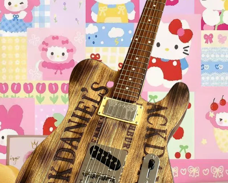 

Electric guitar, factory customization, made of maple and peach blossom wood, wholesale price, in stock, free and fast shipping9