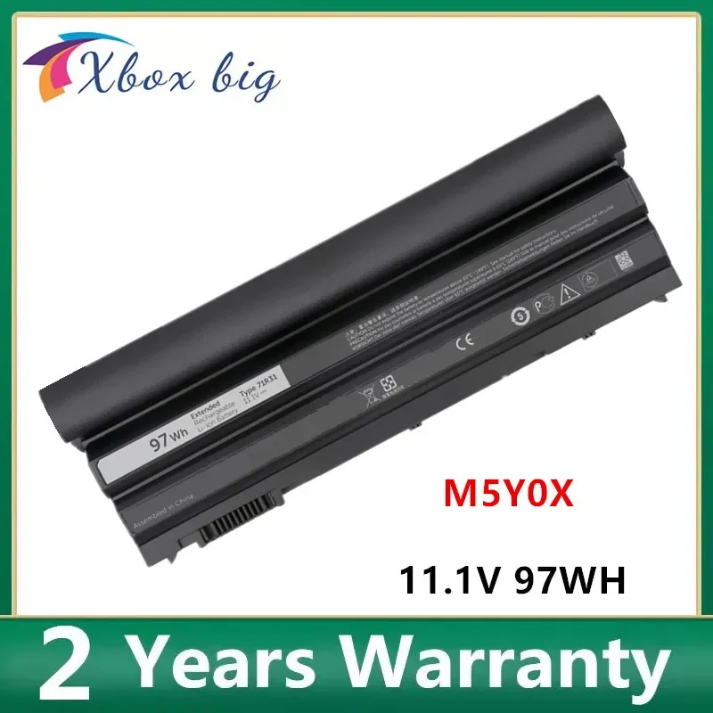 

M5Y0X 11.1V 97WH Laptop Battery for DELL Latitude E6420 E6520 E5420 E5520 E6430 E5530 E5430 71R31 NHXVW T54FJ