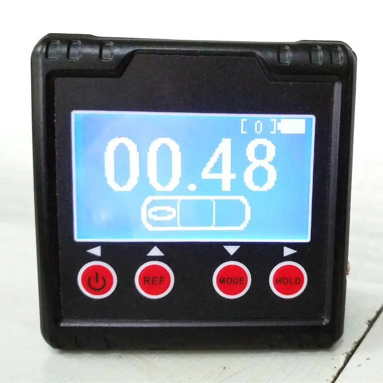 

EOUTIL Dual Axis Digital Level Box LCD Inclinometer Angle Gauge 0.05 Resolution Plastic DL137 CE FCC Certified 0-360 Measuring