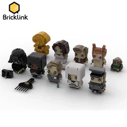 Bricklink Ideas Comedy Star Movie Spaceballs Action Figures Barf Dark Helmet Vespa Bricks Sets Building Blocks Kid Toys Gift