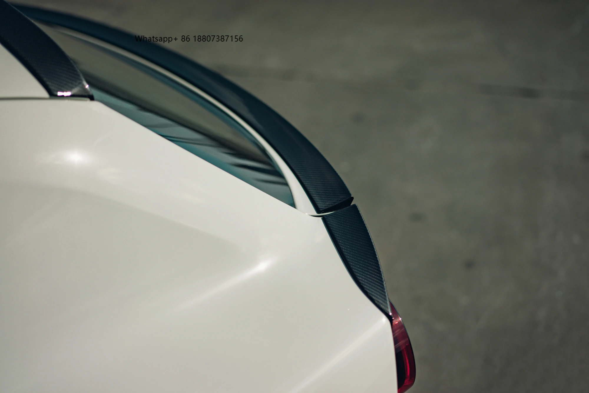 

GTC4 N Style AutoParts Dry Carbon Fiber Car Parts BodyKit Automotive Accessories Rear Wing forFerrari GTC4