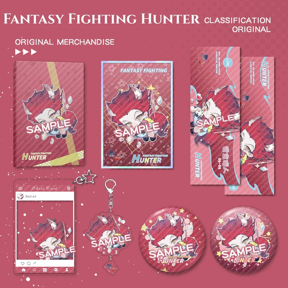 Новый брелок Fantasy Fighting Hunter Hyskoa Morroh: милый мультяшный аниме-подвес для игры, держатель для карт, украшение для аниме-рюкзака, значок, подарок
