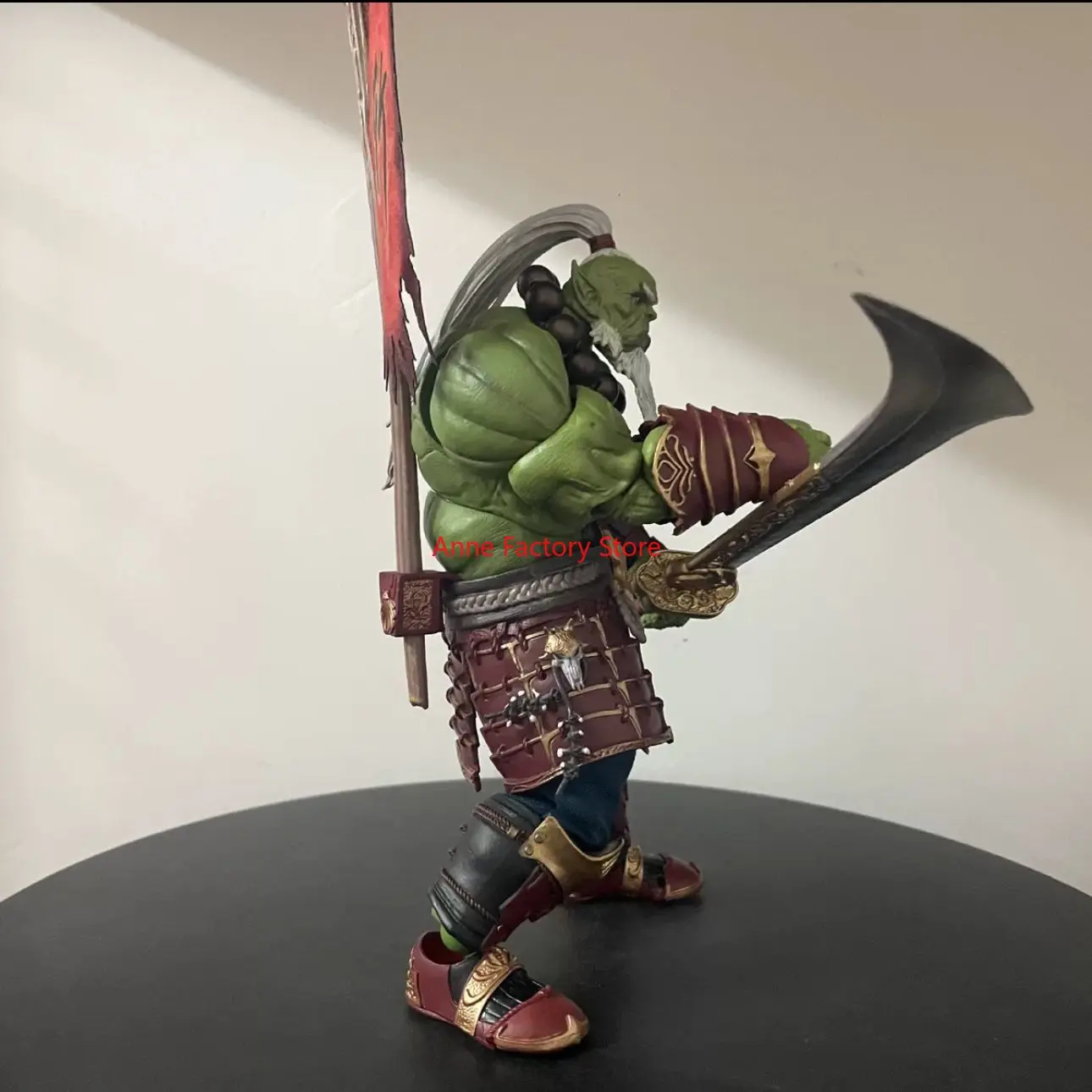 21cm World Of Warcraft Orc Figure Blade Master Figure World Of Warcraft Guardian Of The Horde Model Collection Decora Toys Gifts - view 4