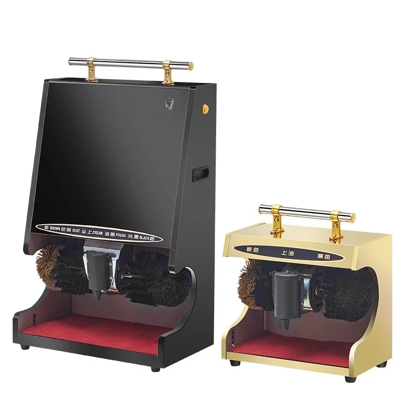 Automatic shoe shine machine