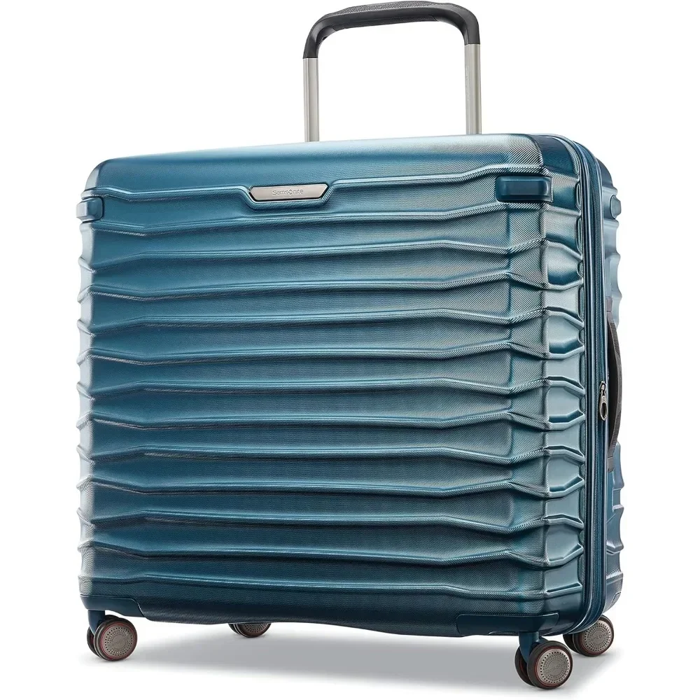 

Samsonite Stryde 2 Hardside Expandable Luggage with Spinners, Deep Teal, Checked-Large Glider