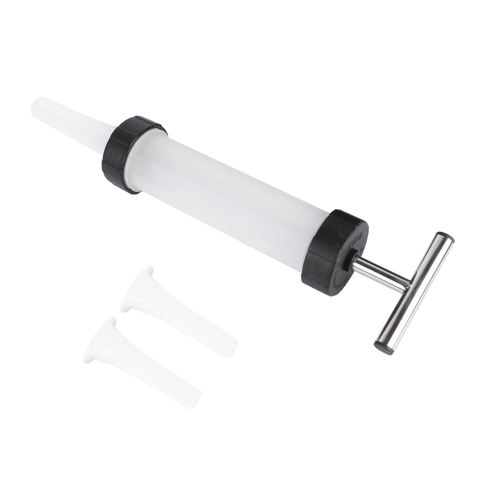 

Manual Sausage Stuffer Kit Steel Filler Tube Machine Homemade Sausages Meat Grinder Tool Kitchen Gadgets Gifts