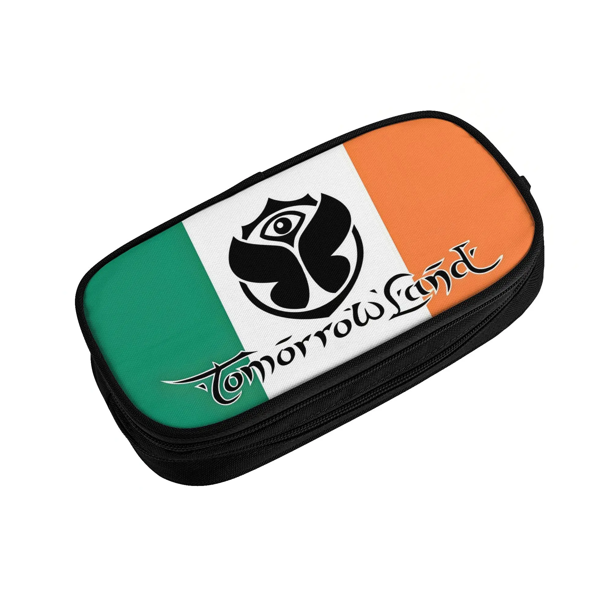 Tomorrowland Belgian Electronic Dance Music Festival Cute Pencil Case Boy Girl Big Capacity  Pencil Pouch Students Stationery