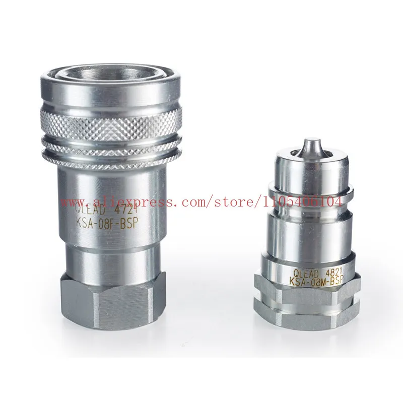 Hydraulic high pressure quick connector YouTube mold molding Sanitation QLED