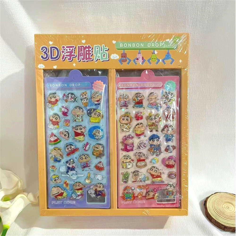 

24 Pcs Kuromi & Chiikawa Cartoon 3D Stereoscopic Solid Stickers Kids' Gift Stickers