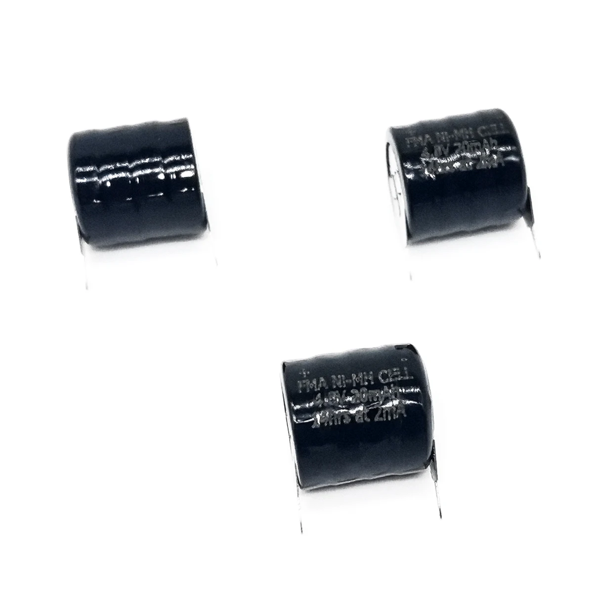 3pcs Ni-MH Button Rechargeable Battery 4.8V 20MAH For Car LED Torch Lenser 7575 or PLC CNC Datachip Backup Power