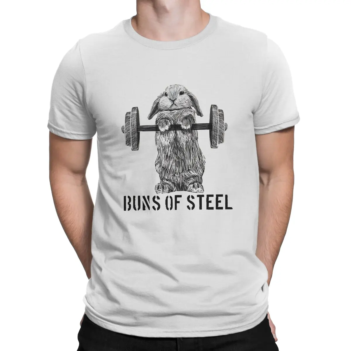 

Buns Of Steel T Shirt Fashion Men's Tshirt O-Neck