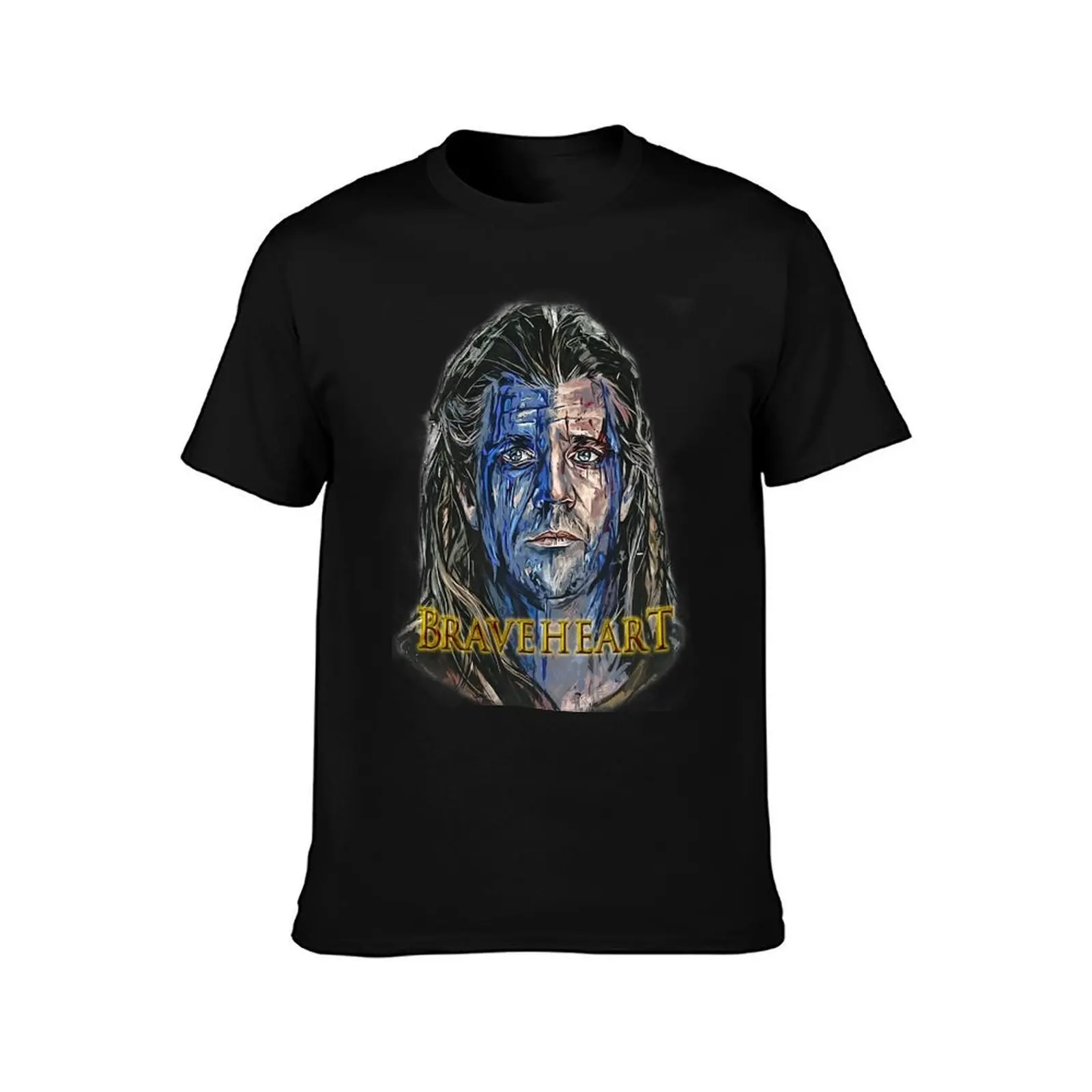 Braveheart William Wallace T-Shirt Large Size Short Sleeve T-Shirt